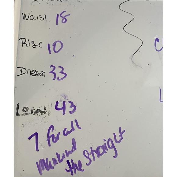 7 For All Mankind The Straight Men's Size 34 Denim Jeans 36x33 Luxe Performance - Picture 8 of 8